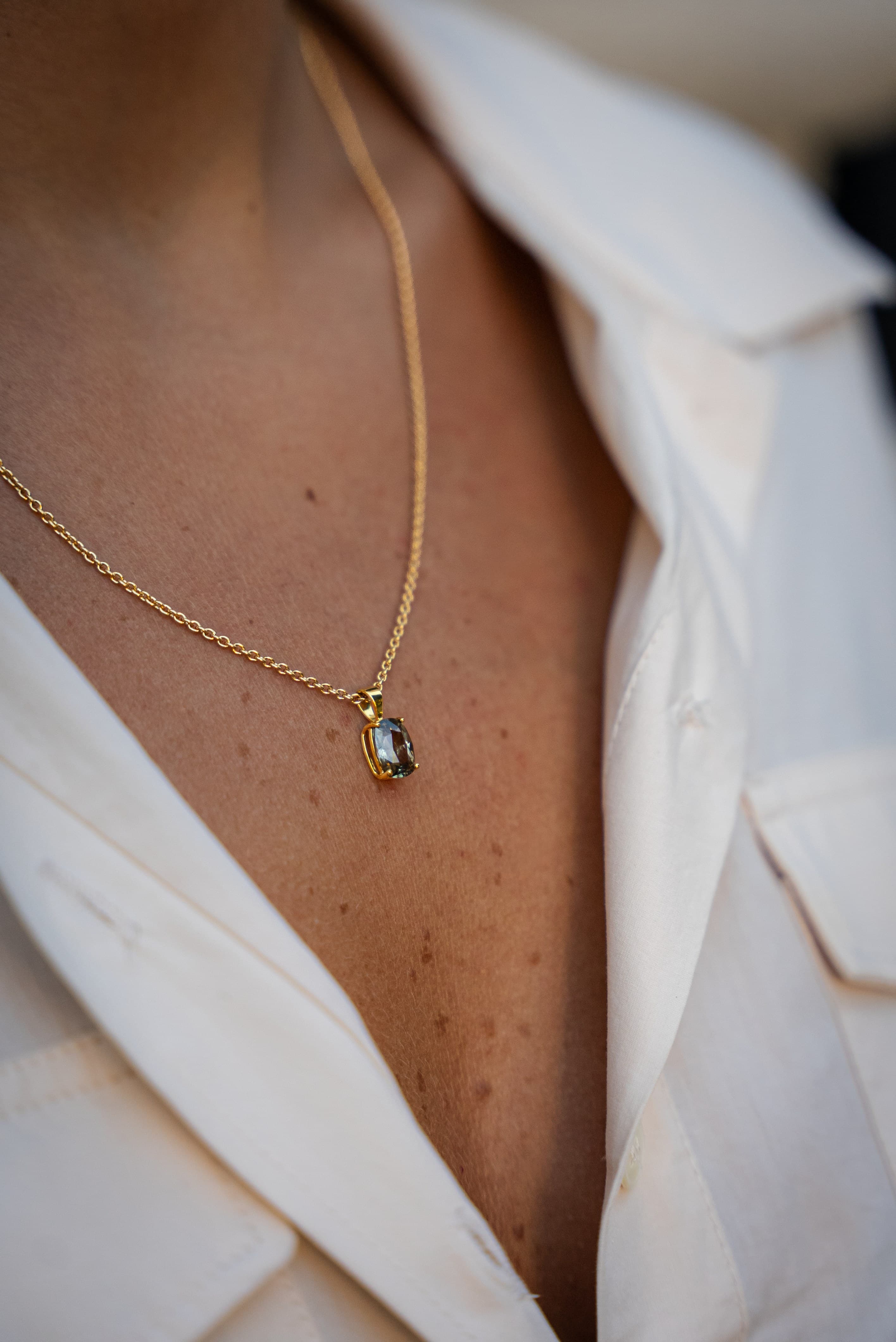 Collier Gabrielle - Zircon, photo 2
